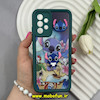 قاب گوشی Galaxy A32 4G سامسونگ Solid عروسکی سیلیکونی برجسته طرح استیچ سبز کد 66097