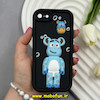 قاب گوشی iPhone 7 / iPhone 8 / iPhone SE 2020 / iPhone SE 2022 آیفون Solid عروسکی سیلیکونی برجسته طرح سالیوان مشکی کد 66143
