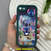 قاب گوشی iPhone 7 / iPhone 8 / iPhone SE 2020 / iPhone SE 2022 آیفون Solid عروسکی سیلیکونی برجسته طرح استیچ سبز کد 66154