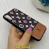 قاب گوشی iPhone X / iPhone XS آیفون ژله ای چرمی طرح LV لویی ویتون کد 66624