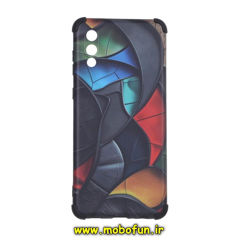 قاب گوشی Galaxy A02 / Galaxy A022 سامسونگ فانتزی هارد HARD ایربگ دار کپسولی محافظ لنزدار کد 71157