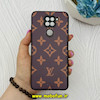 قاب گوشی Redmi Note 9 شیائومی ژله ای چرمی طرح LV لویی ویتون کد 66684