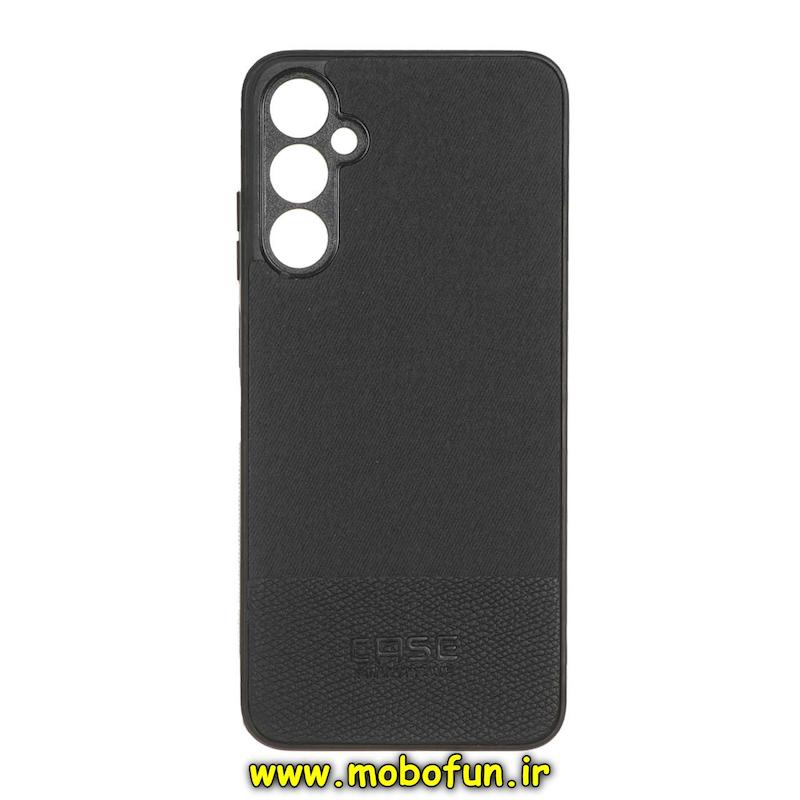 قاب گوشی Galaxy A05S سامسونگ کبریتی چرمی اورجینال هارد Hard Jacky Case مشکی کد 71172