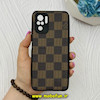قاب گوشی Redmi Note 10 4G / Redmi Note 10S / Poco M5S شیائومی ژله ای چرمی طرح LV لویی ویتون کد 66702