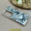 قاب گوشی Galaxy S25 Ultra سامسونگ لیزری لنز کرومی نگین دار لاکچری طرح پروانه ای کد 66958