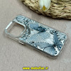 قاب گوشی iPhone 16 Pro آیفون لیزری لنز کرومی نگین دار لاکچری طرح پروانه ای کد 66928