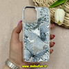 قاب گوشی iPhone 16 آیفون لیزری لنز کرومی نگین دار لاکچری طرح پروانه ای کد 66925