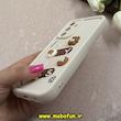 قاب گوشی Galaxy A15 سامسونگ سیلیکونی Solid عروسکی برجسته محافظ لنزدار طرح تدی کیوت کرم کد 66308
