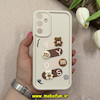 قاب گوشی Galaxy A15 سامسونگ سیلیکونی Solid عروسکی برجسته محافظ لنزدار طرح تدی کیوت کرم کد 66308