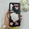 قاب گوشی Galaxy A25 سامسونگ برجسته رزینی لاکچری آینه دار طرح wang کد 66433