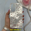 قاب گوشی Galaxy A35 سامسونگ فانتزی سخت Hard لیزری موج دار طرح شکوفه گل صورتی کد 66860