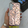 قاب گوشی Galaxy A25 سامسونگ موج دار VERSAILLES سه بعدی لنز کرومی طرح پروانه کیوت کد 66963