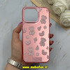 قاب گوشی iPhone 15 Pro Max آیفون So CooL سوکول اورجینال فانتزی طرح صورتی کیوت کد 65956