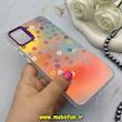 قاب گوشی Galaxy A05 سامسونگ So CooL سوکول اورجینال فانتزی دکمه کرومی طرح گل های بهاری کد 67175