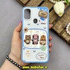 قاب گوشی Galaxy A11 / Galaxy M11 سامسونگ فانتزی سخت Hard لیزری عروسکی برجسته طرح تدی کیوت کد 67665