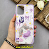 قاب گوشی Galaxy A12 / Galaxy M12 سامسونگ فانتزی سخت Hard لیزری عروسکی برجسته طرح گربه کیوت کد 67683