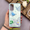 قاب گوشی Galaxy A15 سامسونگ فانتزی سخت Hard لیزری عروسکی برجسته طرح پروانه کیوت کد 67717