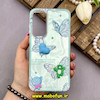 قاب گوشی Galaxy A35 سامسونگ فانتزی سخت Hard لیزری عروسکی برجسته پروانه کیوت کد 67773