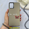 قاب گوشی Galaxy A06 سامسونگ So CooL سوکول اورجینال فانتزی دکمه کرومی طرح پروانه کد 67194