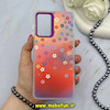قاب گوشی Galaxy A13 4G / Galaxy A04S سامسونگ So CooL سوکول اورجینال فانتزی دکمه کرومی طرح گل های بهاری کد 67223
