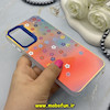 قاب گوشی Galaxy A15 سامسونگ So CooL سوکول اورجینال فانتزی دکمه کرومی طرح گل های بهاری کد 67239