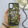 قاب گوشی Galaxy A21S سامسونگ So CooL سوکول اورجینال فانتزی دکمه کرومی طرح Just Do It کد 67256