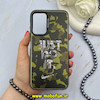 قاب گوشی Galaxy A24 سامسونگ So CooL سوکول اورجینال فانتزی دکمه کرومی طرح Just Do It کد 67275