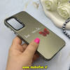 قاب گوشی Galaxy A25 سامسونگ So CooL سوکول اورجینال فانتزی دکمه کرومی طرح پروانه کد 67286