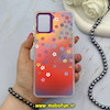 قاب گوشی Galaxy A31 سامسونگ So CooL سوکول اورجینال فانتزی دکمه کرومی طرح گل های بهاری کد 67302