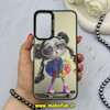 قاب گوشی Galaxy A34 سامسونگ So CooL سوکول اورجینال فانتزی دکمه کرومی طرح دختر کیوت کد 67319