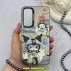 قاب گوشی Galaxy A55 سامسونگ So CooL سوکول اورجینال فانتزی دکمه کرومی طرح Kuromi کد 67367