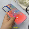 قاب گوشی Galaxy A56 سامسونگ So CooL سوکول اورجینال فانتزی دکمه کرومی طرح گل های بهاری کد 67380