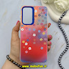 قاب گوشی Galaxy A56 سامسونگ So CooL سوکول اورجینال فانتزی دکمه کرومی طرح گل های بهاری کد 67380