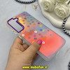 قاب گوشی Galaxy S21 FE سامسونگ So CooL سوکول اورجینال فانتزی دکمه کرومی طرح گل های بهاری کد 67538