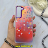 قاب گوشی Galaxy S21 FE سامسونگ So CooL سوکول اورجینال فانتزی دکمه کرومی طرح گل های بهاری کد 67538