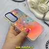 قاب گوشی Galaxy S23 FE سامسونگ So CooL سوکول اورجینال فانتزی دکمه کرومی طرح گل های بهاری کد 67546