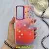 قاب گوشی Galaxy S24 FE سامسونگ So CooL سوکول اورجینال فانتزی دکمه کرومی طرح گل های بهاری کد 67562