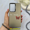 قاب گوشی Galaxy S25 Ultra سامسونگ So CooL سوکول اورجینال فانتزی دکمه کرومی طرح پروانه کد 67580