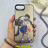 قاب گوشی iPhone 7 Plus / iPhone 8 Plus آیفون So CooL سوکول اورجینال فانتزی دکمه کرومی طرح دختر کیوت کد 67383