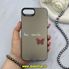 قاب گوشی iPhone 7 Plus / iPhone 8 Plus آیفون So CooL سوکول اورجینال فانتزی دکمه کرومی طرح پروانه کد 67388