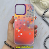 قاب گوشی iPhone 13 Pro Max آیفون So CooL سوکول اورجینال فانتزی دکمه کرومی طرح گل های بهاری کد 67396