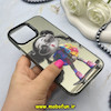 قاب گوشی iPhone 13 Pro Max آیفون So CooL سوکول اورجینال فانتزی دکمه کرومی طرح دختر کیوت کد 67403