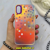 قاب گوشی iPhone X / iPhone XS آیفون So CooL سوکول اورجینال فانتزی دکمه کرومی طرح گل های بهاری کد 67404