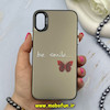 قاب گوشی iPhone X / iPhone XS آیفون So CooL سوکول اورجینال فانتزی دکمه کرومی طرح پروانه کد 67406