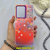 قاب گوشی Redmi Note 13 Pro Plus شیائومی So CooL سوکول اورجینال فانتزی دکمه کرومی طرح گل های بهاری کد 67522