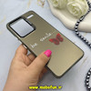 قاب گوشی Redmi Note 13 Pro Plus شیائومی So CooL سوکول اورجینال فانتزی دکمه کرومی طرح پروانه کد 67529