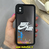قاب گوشی Galaxy A01 Core / Galaxy A3 Core سامسونگ سیلیکونی Solid فانتزی چاپی محافظ لنزدار درجه یک طرح نایکی NIKE مشکی کد 68197