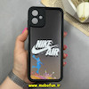 قاب گوشی Galaxy A06 سامسونگ سیلیکونی Solid فانتزی چاپی محافظ لنزدار درجه یک طرح نایکی Nike مشکی کد 68220