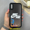 قاب گوشی Galaxy A10 / Galaxy M10 سامسونگ سیلیکونی Solid فانتزی چاپی محافظ لنزدار درجه یک طرح نایکی Nike مشکی کد 68247