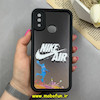 قاب گوشی Galaxy A10S سامسونگ سیلیکونی Solid فانتزی چاپی محافظ لنزدار درجه یک طرح نایکی Nike مشکی کد 68268